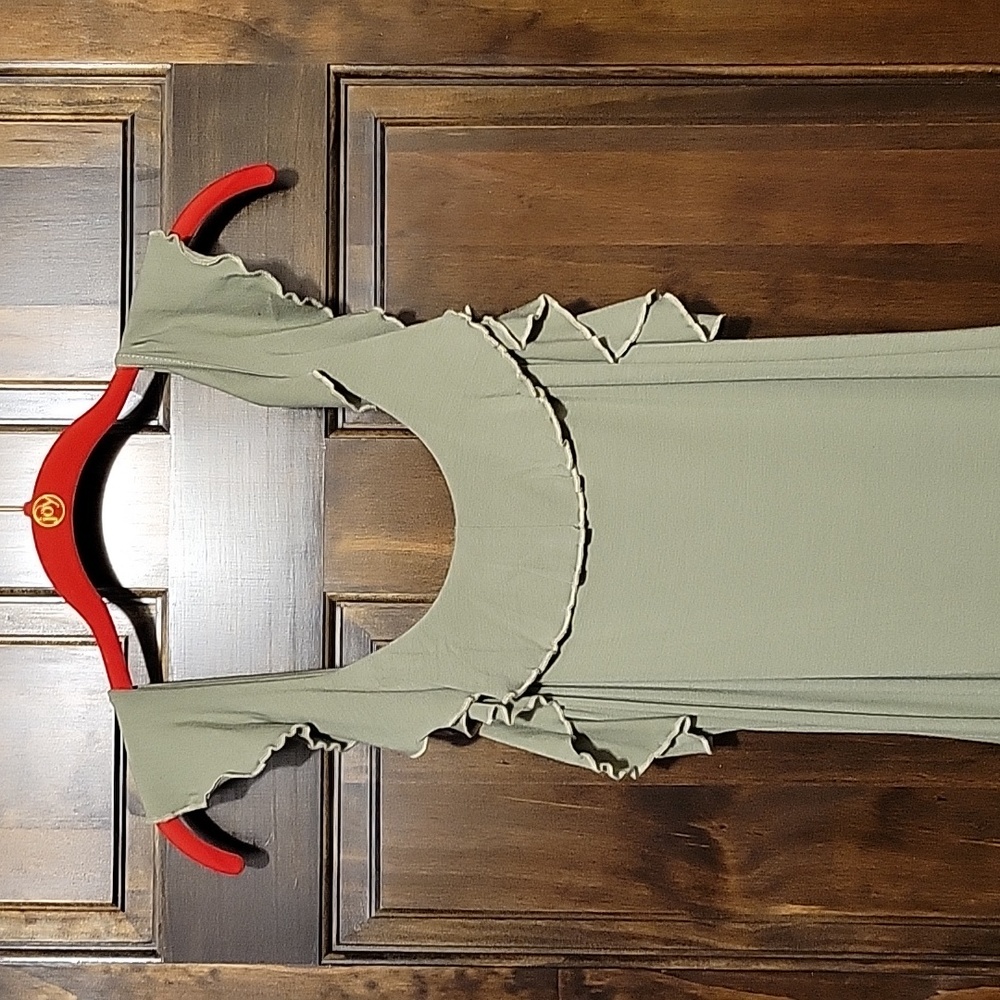 Sexy Hi Low Flamimgo Dress